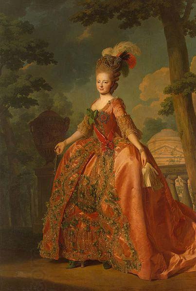 Alexander Roslin Portrait of Grand Duchess Maria Fiodorovna China oil painting art